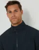 Men's Navy Showerproof Harrington Jacket sold by Threadbare
