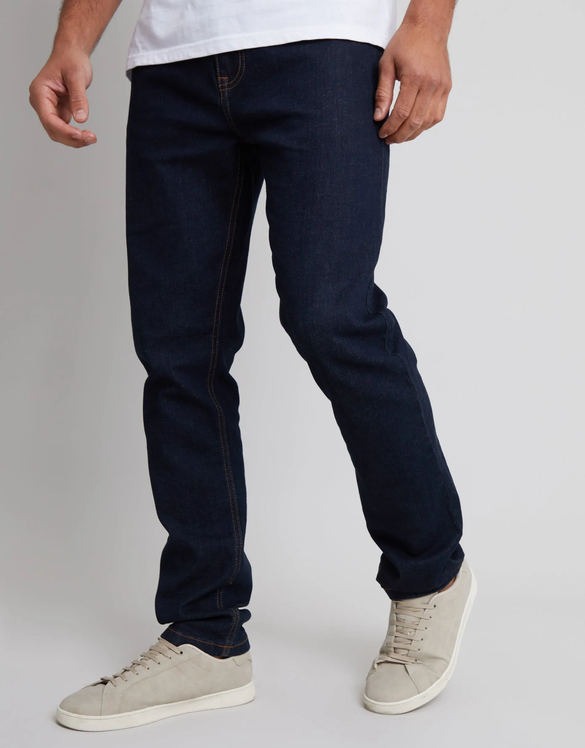 Rinse Wash Slim Fit Jeans sold by Threadbare product image thumbnail 3