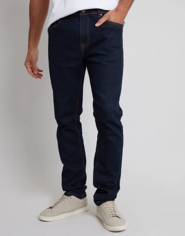 Rinse Wash Slim Fit Jeans sold by Threadbare