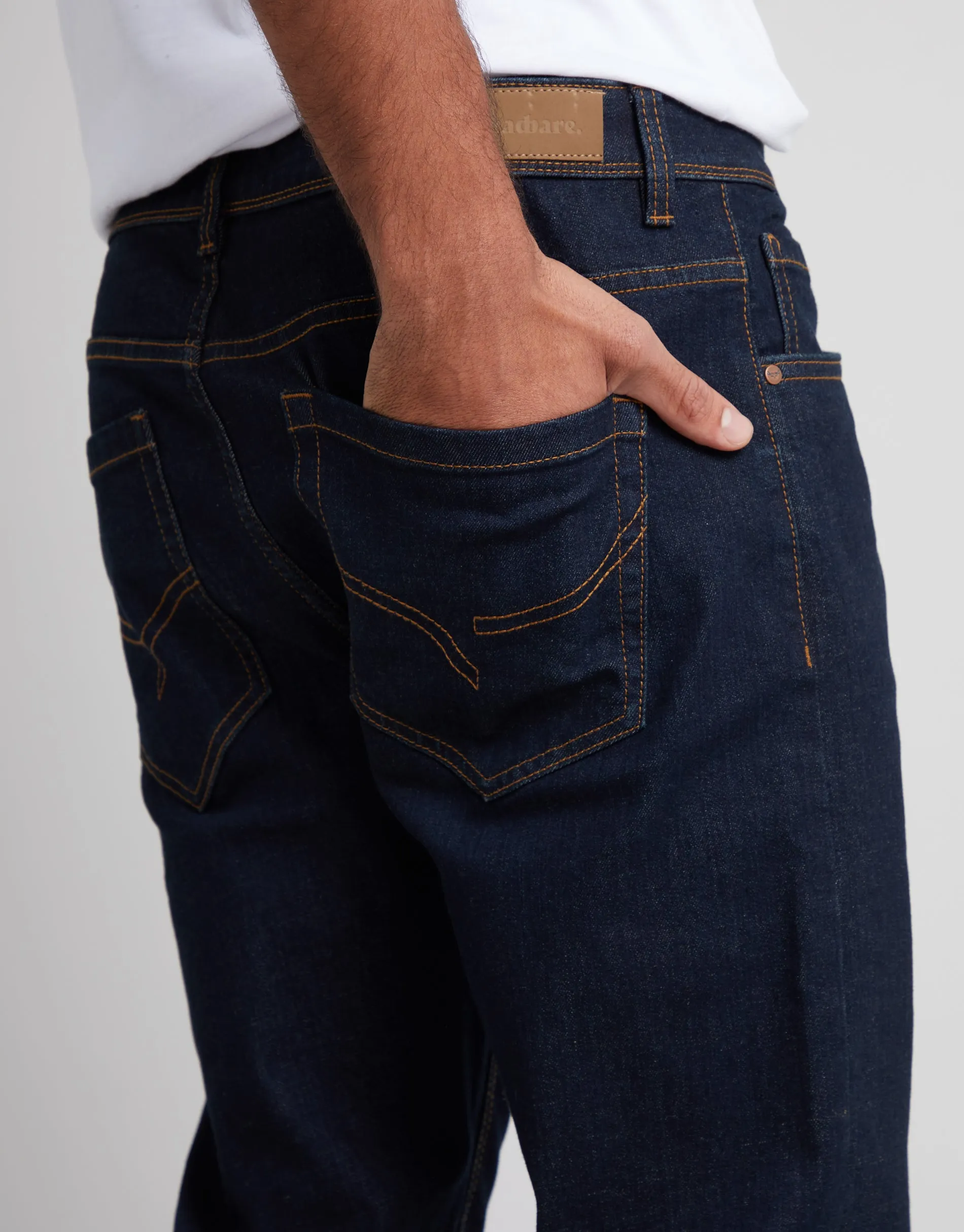 Rinse Wash Slim Fit Jeans sold by Threadbare product image thumbnail 4