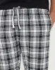 Threadbare Men's Black & Ecru Check Brushed Cotton Lounge Bottoms (2 Pack) sold by Threadbare
