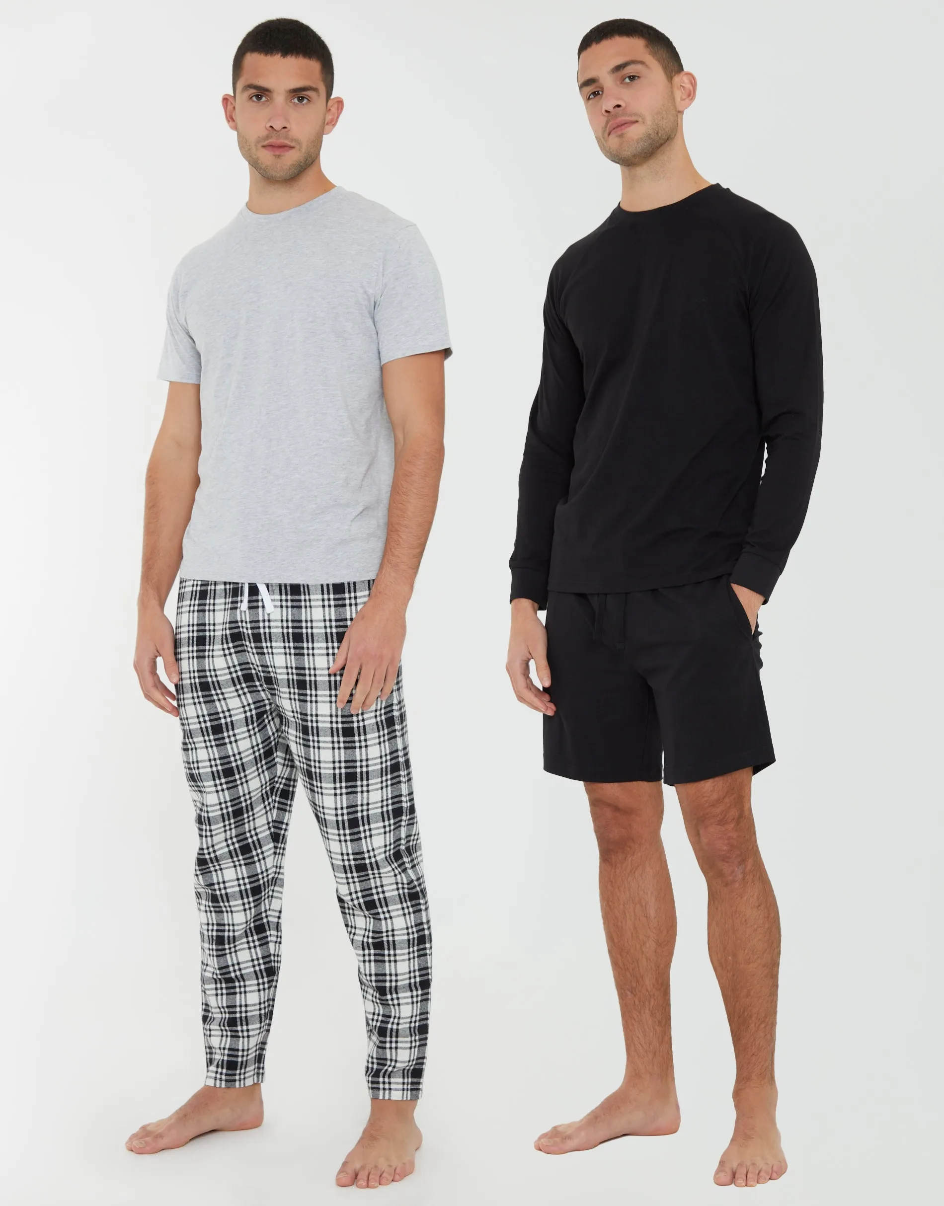 Threadbare Men's Black & Grey Assorted Gifting Lounge Sets (4-Piece Set) sold by Threadbare