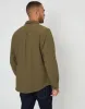Threadbare Men's Khaki Green Brushed Flannel Cotton Long Sleeve Shirt sold by Threadbare