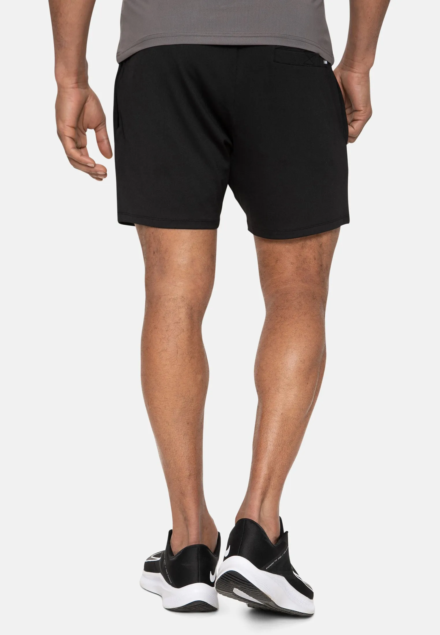 Men's Black Mix Gym Shorts (2 Pack) sold by Threadbare product image thumbnail 2