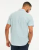 Men's Mint Short Sleeve Linen Blend Shirt sold by Threadbare