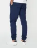 Men's Navy Cargo Pocket Jogger Style Trousers sold by Threadbare