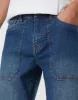 Men's Mid Wash Stretch Straight Leg Carpenter Jeans sold by Threadbare