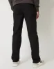 Black Straight Leg Chino Cargo Trousers sold by Threadbare