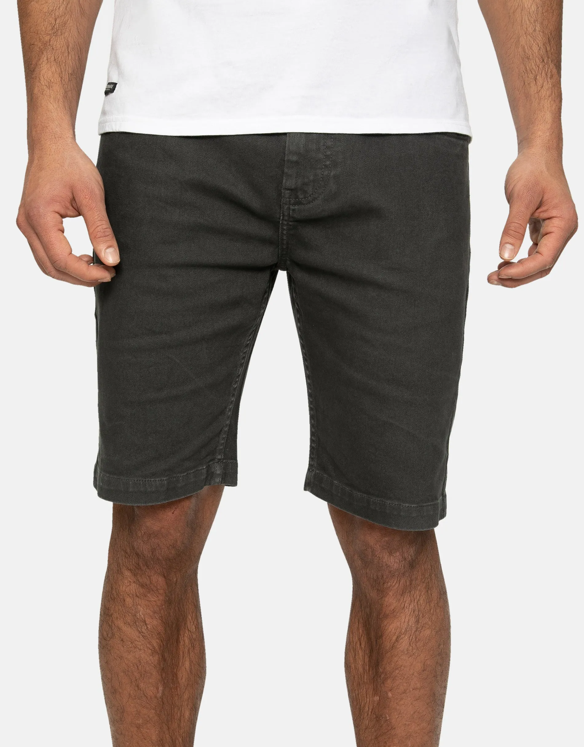 Men's Charcoal Chino Shorts sold by Threadbare product image thumbnail 5