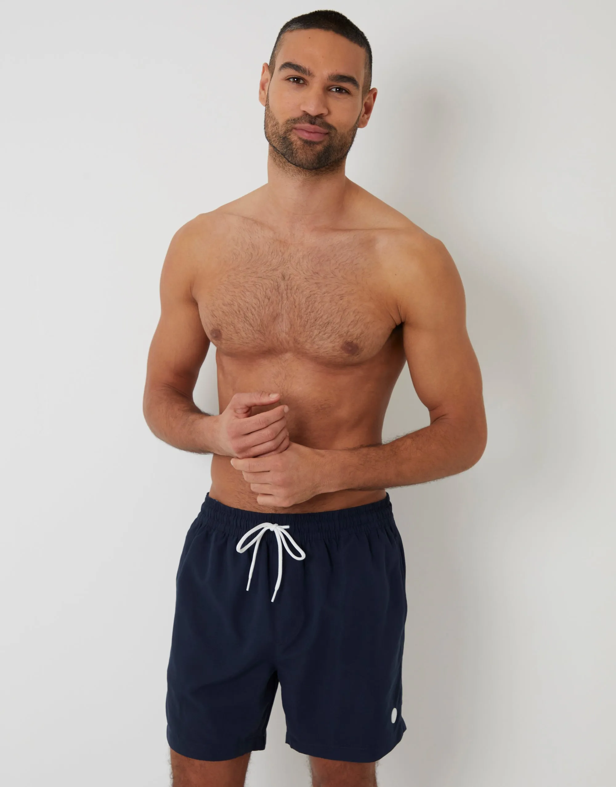 Blue Mix Swim Shorts (3 Pack) sold by Threadbare product image thumbnail 4