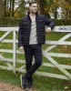 Black Funnel Neck Puffer Jacket sold by Threadbare