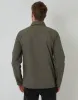 Khaki Green Cotton Poplin Lightweight Collared Jacket sold by Threadbare