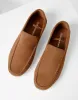 Threadbare Men's Tan Brown Faux Suede Slip On Loafers sold by Threadbare