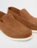 Threadbare Men's Tan Brown Faux Suede Slip On Loafers sold by Threadbare
