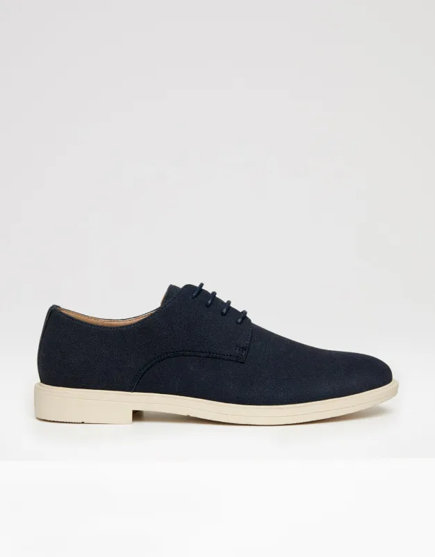 Threadbare Men's Navy Faux Suede Desert Shoes sold by Threadbare