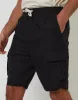 Threadbare Men's Black Linen Blend Cargo Shorts sold by Threadbare