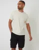 Threadbare Men's Black Linen Blend Cargo Shorts sold by Threadbare