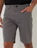 Threadbare Men's Slate Grey Stretch 5 Pocket Chino Shorts sold by Threadbare