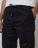 Black Jogger Style Drawcord Trousers sold by Threadbare