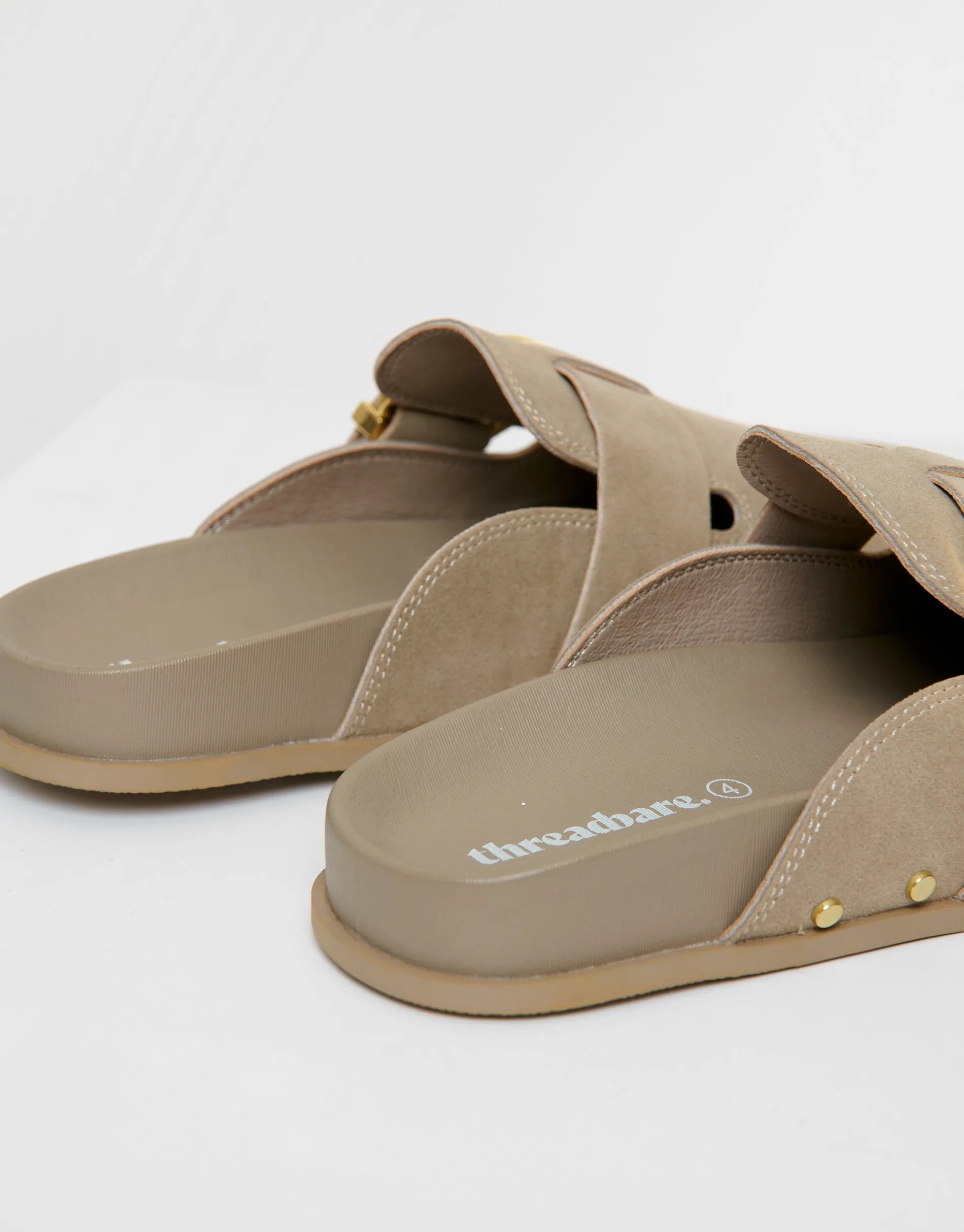 Stone Studded Mule Sandals sold by Threadbare product image thumbnail 4