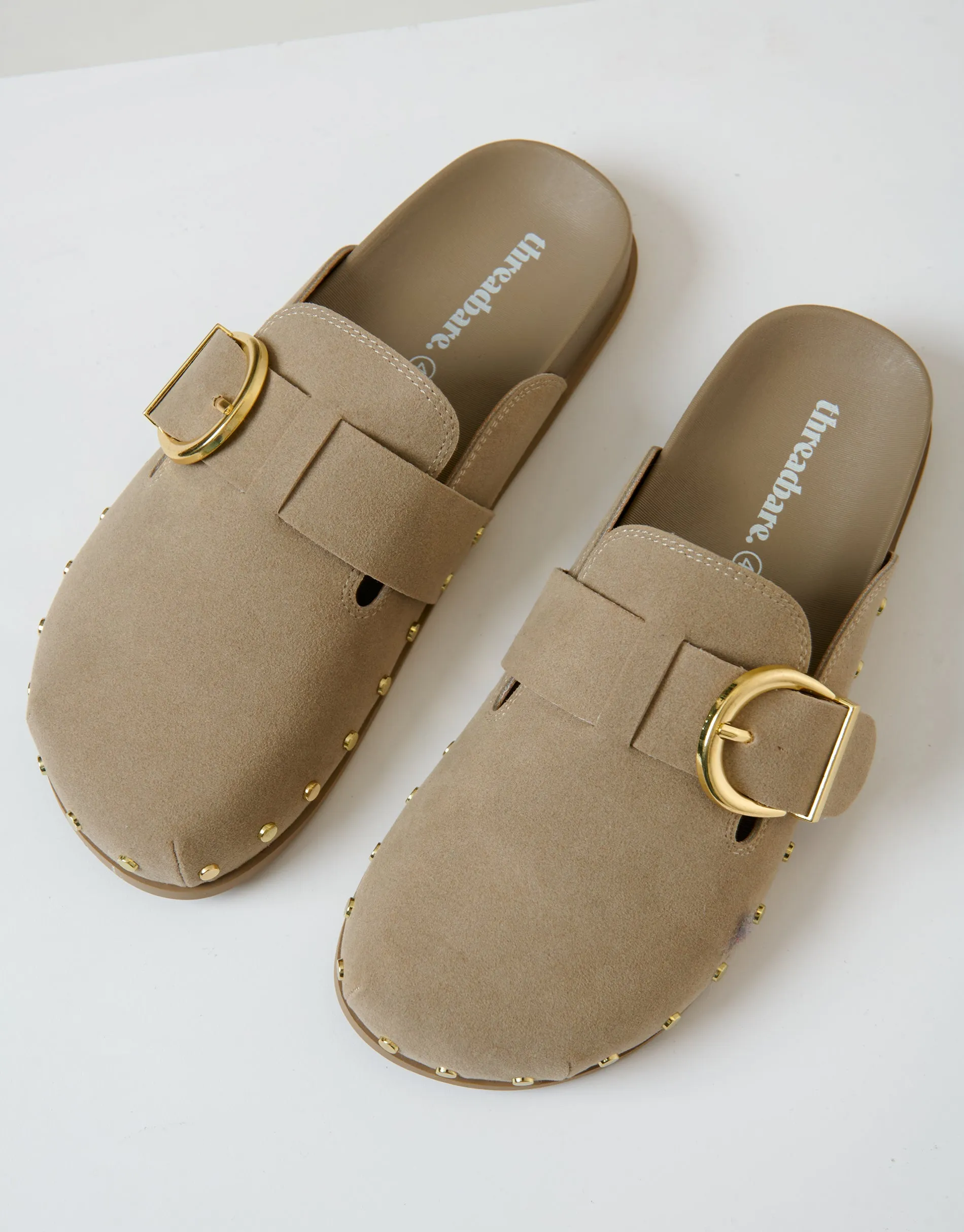 Stone Studded Mule Sandals sold by Threadbare product image thumbnail 2