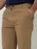 Threadbare Men's Dark Stone Elasticated Waist Chino Trousers sold by Threadbare