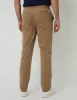 Threadbare Men's Dark Stone Elasticated Waist Chino Trousers sold by Threadbare
