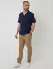 Threadbare Men's Dark Stone Elasticated Waist Chino Trousers sold by Threadbare