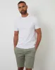 Threadbare Men's Sage Green Elasticated Waist Regular Fit Stretch Chino Shorts sold by Threadbare
