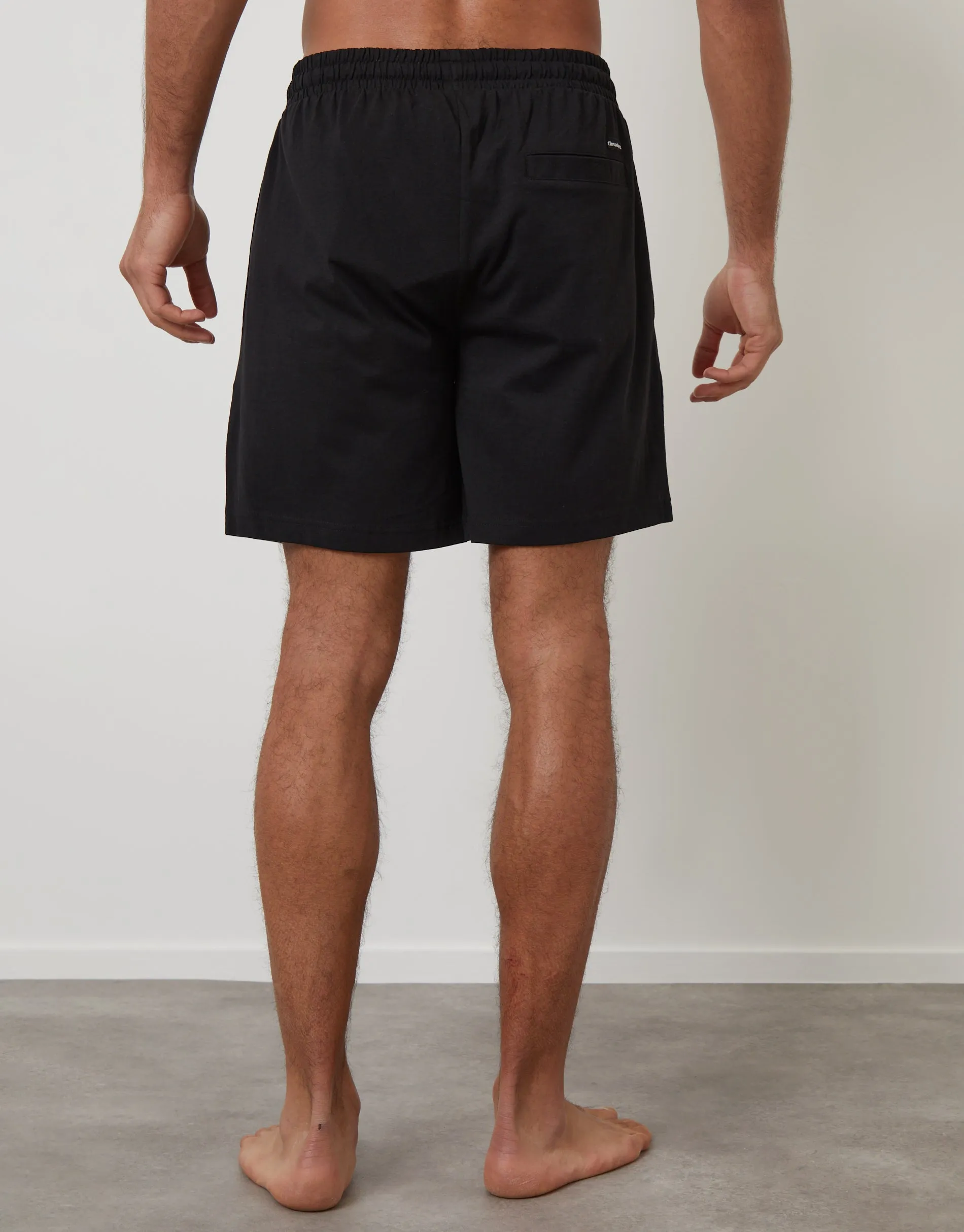 Black & Slate Grey Lounge Shorts (2 Pack) sold by Threadbare product image thumbnail 4