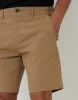 Threadbare Men's Dark Stone Regular Fit Stretch Chino Shorts sold by Threadbare