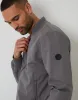 Threadbare Men's Slate Grey Showerproof Classic Bomber Jacket sold by Threadbare