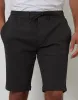 Black Elasticated Waist Regular Fit Stretch Chino Shorts sold by Threadbare