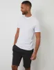 Black Elasticated Waist Regular Fit Stretch Chino Shorts sold by Threadbare