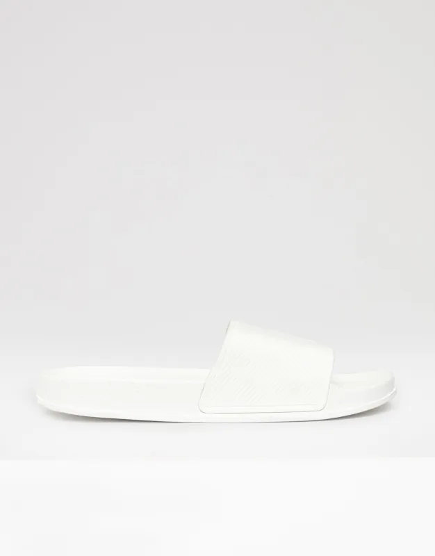 Sliders in White made by Threadbare
