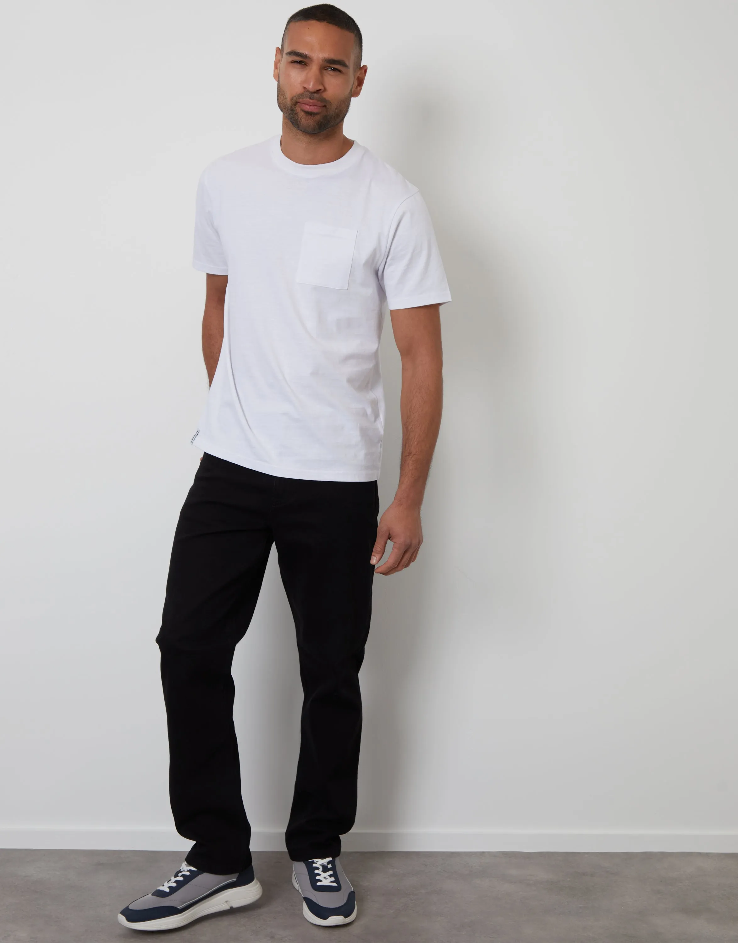 Multi Cotton Jersey Slub Crew Neck T-Shirts (3 Pack) sold by Threadbare product image thumbnail 4