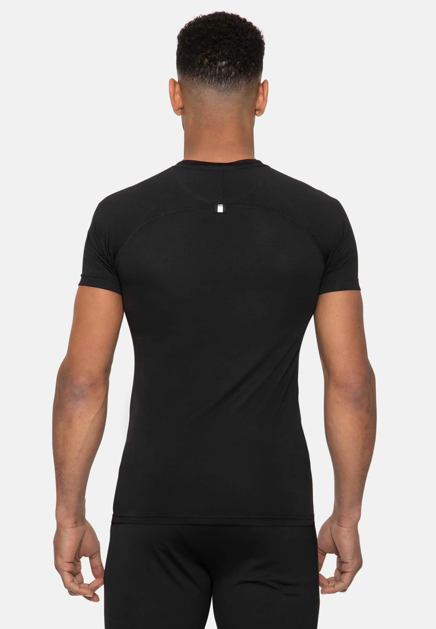 Men's Black Mix Muscle Fit Gym T-Shirts (2 Pack) sold by Threadbare product image thumbnail 3