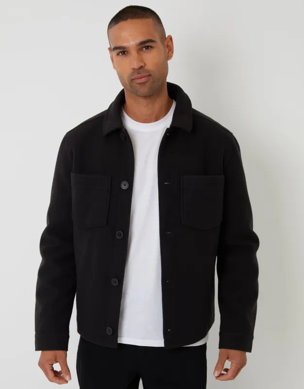 WOOL SHIRT JACKET | Parallel