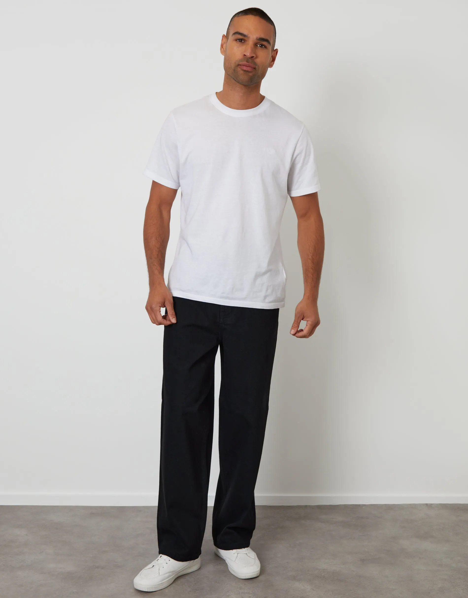 Black Baggy Fit Jeans sold by Threadbare product image thumbnail 3