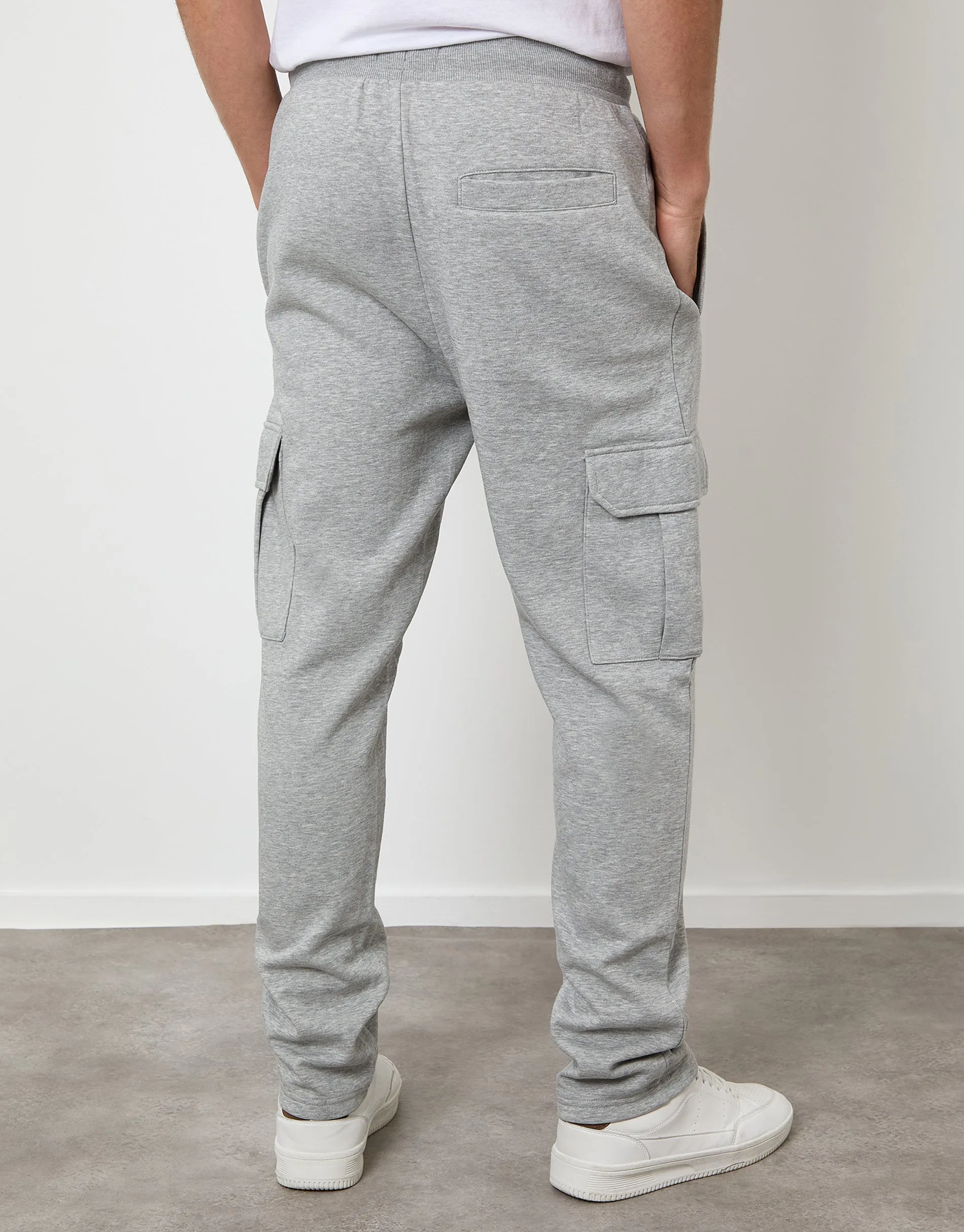Light Grey Cargo Joggers sold by Threadbare product image thumbnail 2