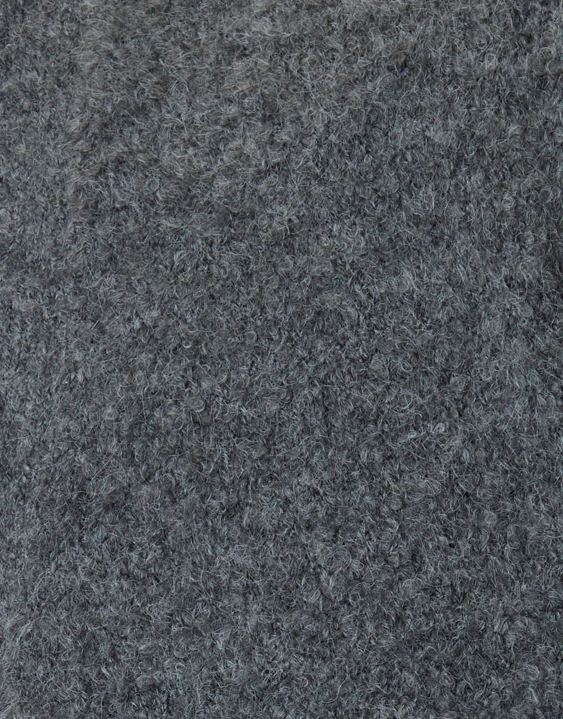 Grey Fluffy Knitted Button Up Cardigan sold by Threadbare product image thumbnail 5