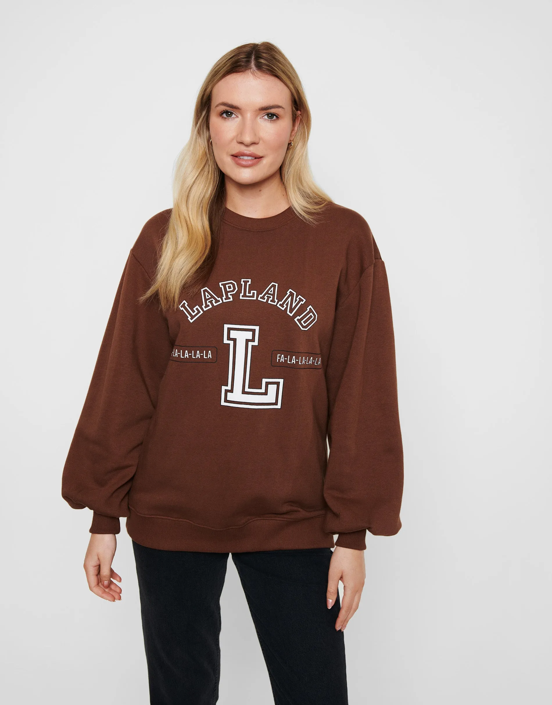 Women's Brown Crew Neck Jumper sold by Threadbare