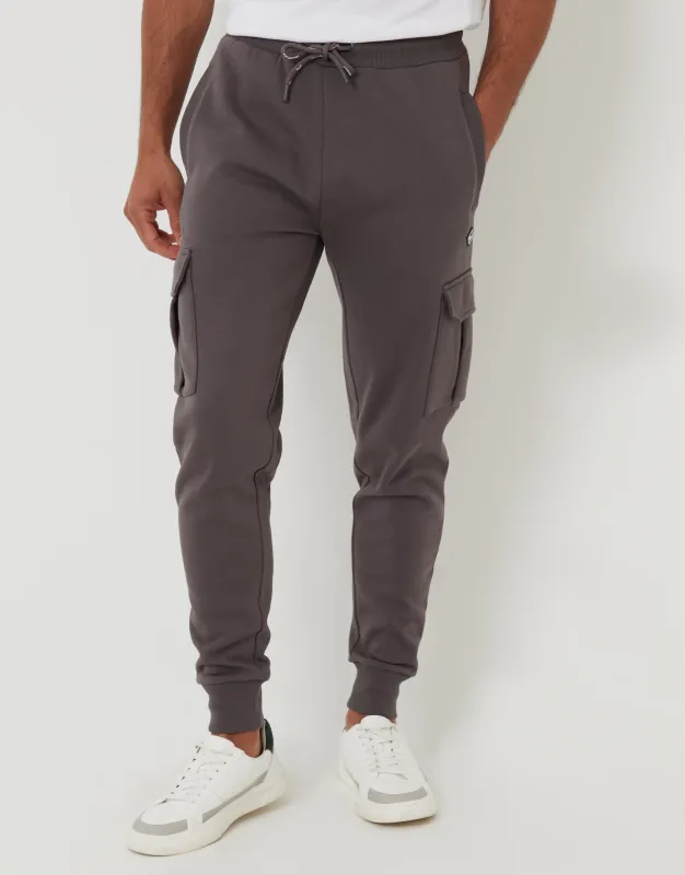 Slate Grey Cargo Style Joggers made by Threadbare