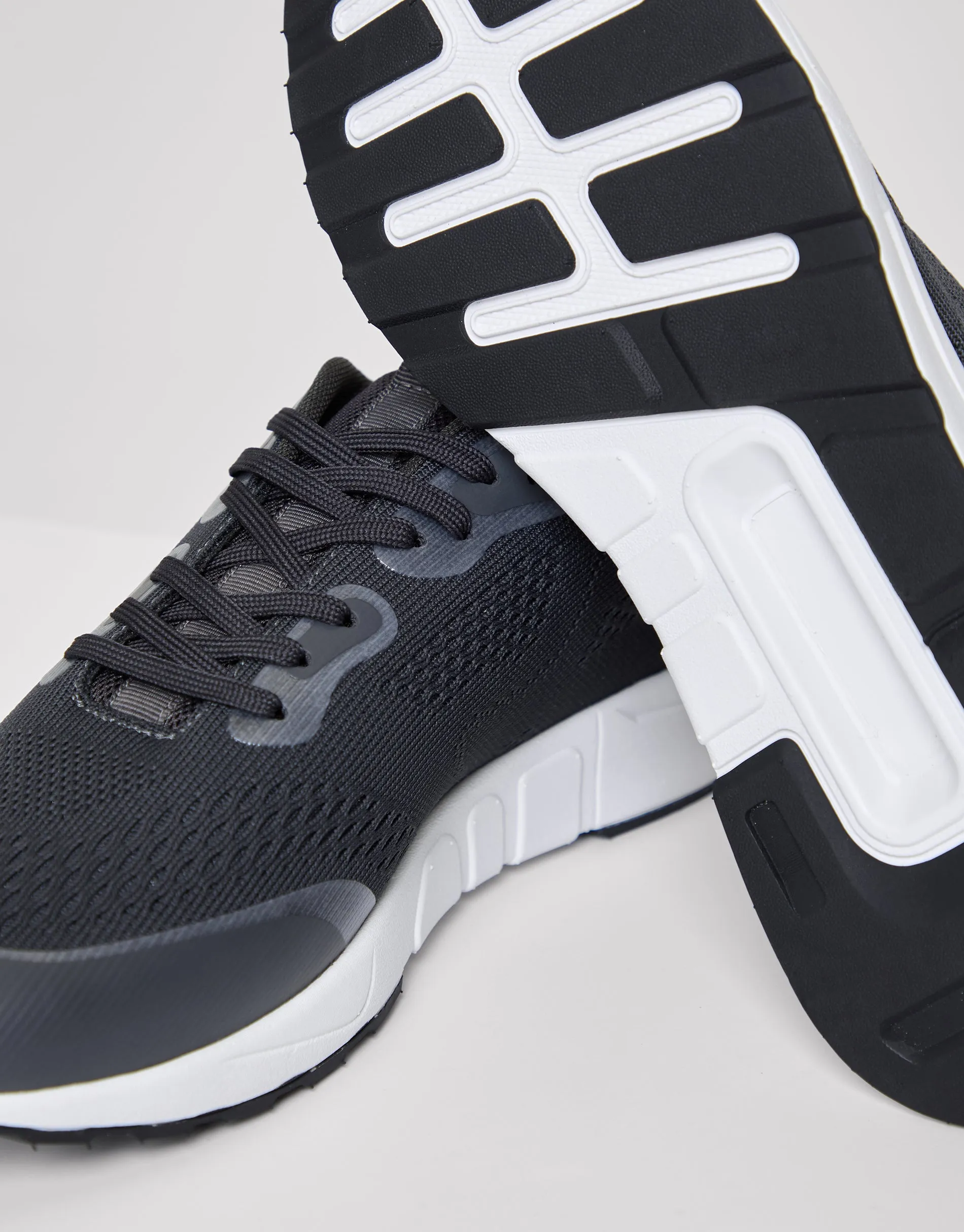 Grey Textured Slip On Trainers sold by Threadbare product image thumbnail 5