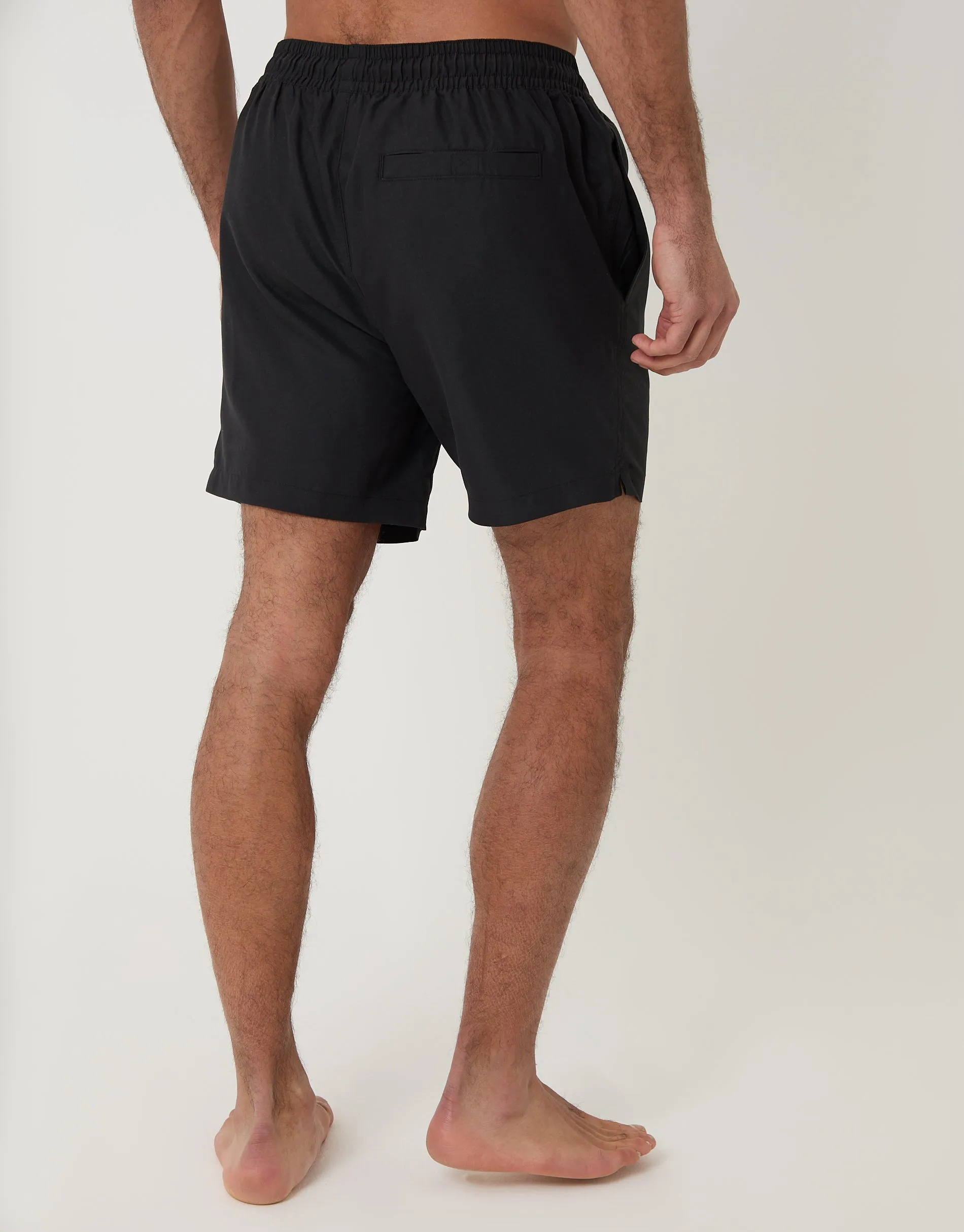 2 Pack Black & Red Quick Dry Swim Shorts sold by Threadbare product image thumbnail 3