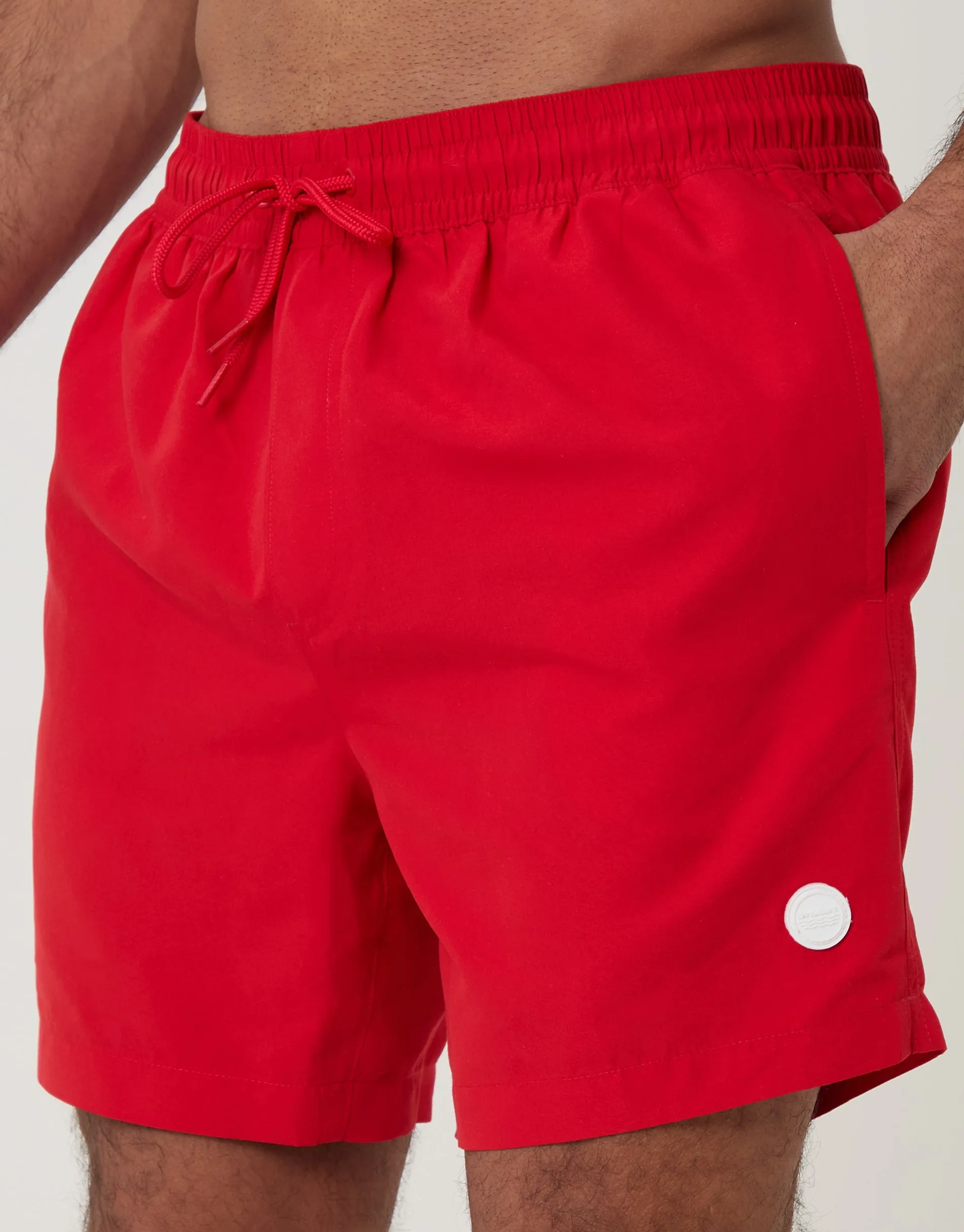 2 Pack Black & Red Quick Dry Swim Shorts sold by Threadbare product image thumbnail 5