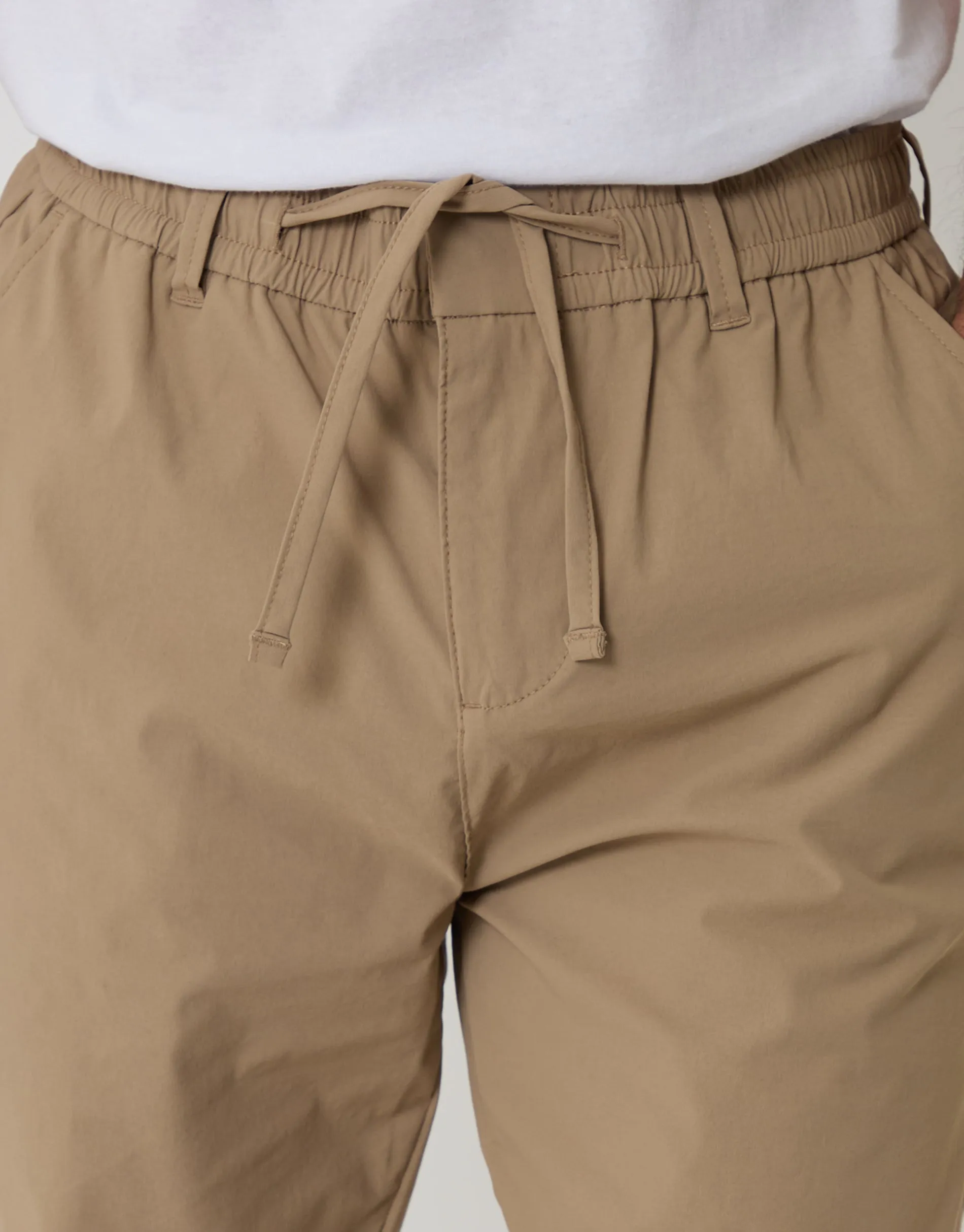 Slim Fit Stretch Trousers in Stone sold by Threadbare product image thumbnail 4