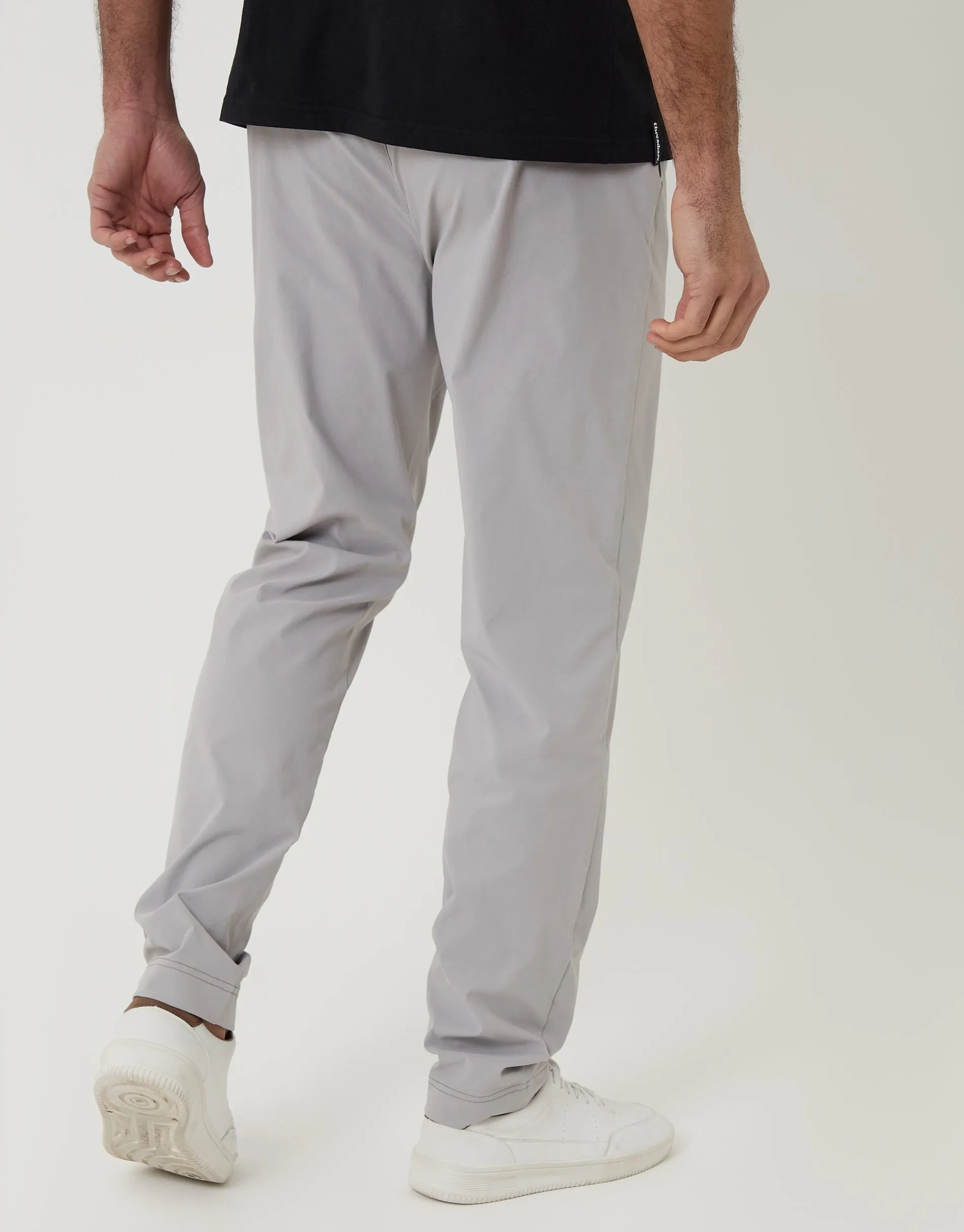 Slim Fit Stretch Trousers in Chalk sold by Threadbare product image thumbnail 2
