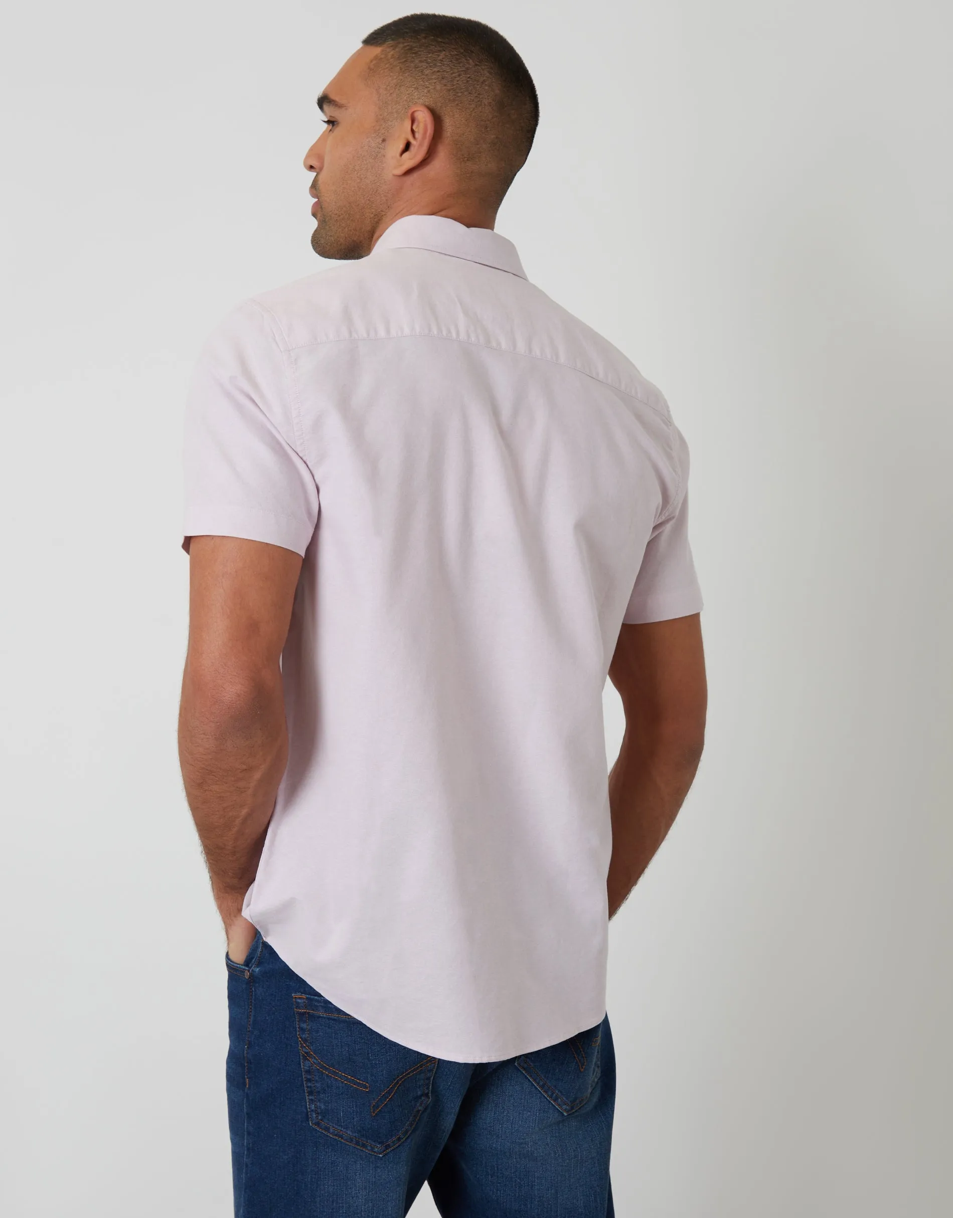 Short Sleeve Shirt in Pink sold by Threadbare product image thumbnail 2