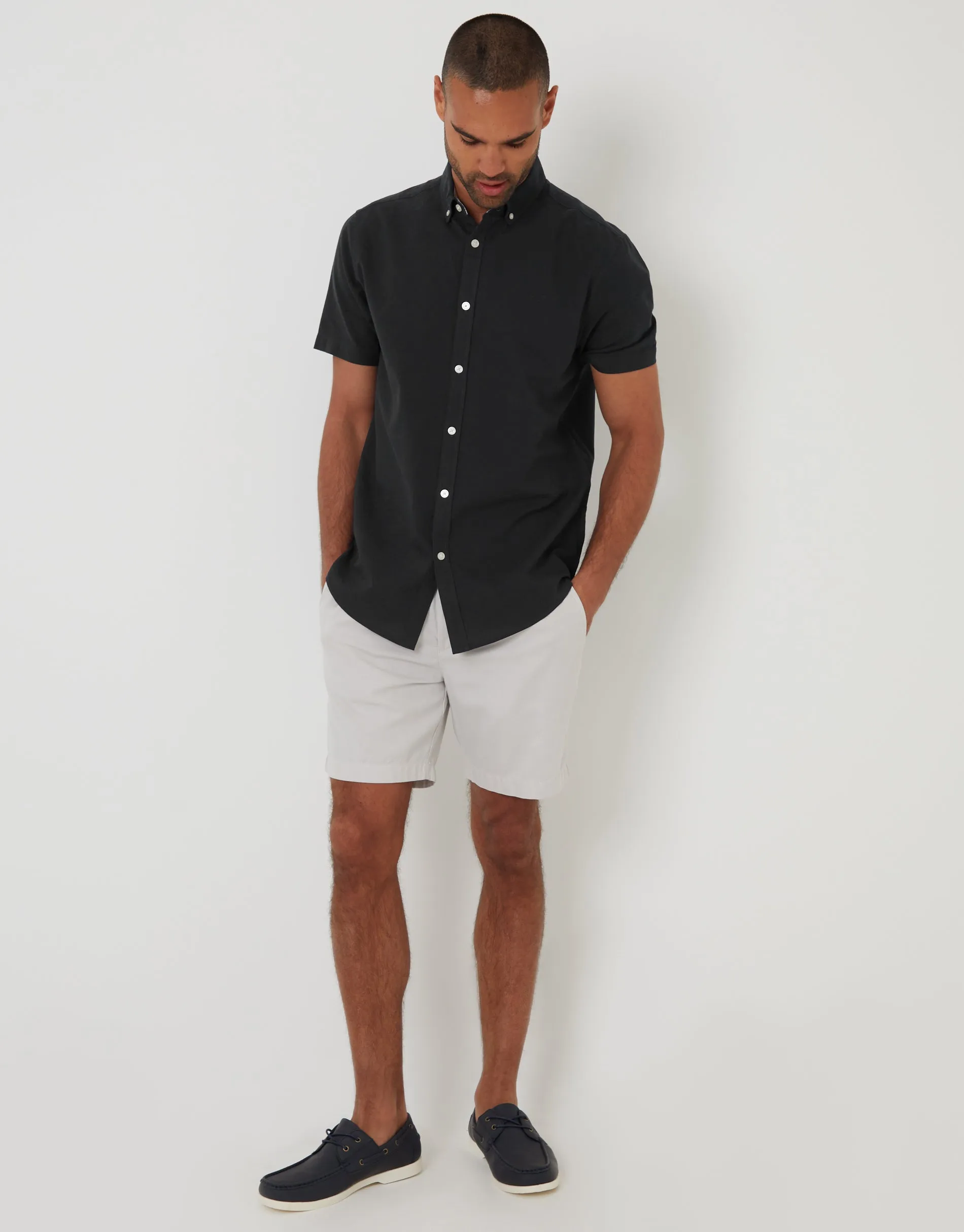 Short Sleeve Shirt in Black sold by Threadbare product image thumbnail 3